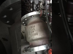 Dikey Tipi DRVZ Eğri Kontrol Valfi dökme çelik paslanmaz çelik